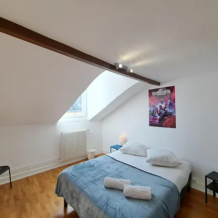 Appartement Detroit - Maison Spacieuse Et Lumineuse Pour 8 Personnes Reims